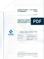 1. NORMA TÉCNICA NTC-ISO-IEC COLOMBIANA 27000