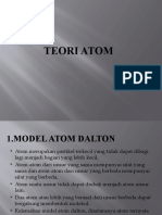 A. Perkembangan Teori Atom