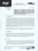 FDA Memorandum Circular No. 2014-005 A | PDF