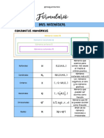 Formulario OFICIAL PAES Matemáticas @study - Lumbumba