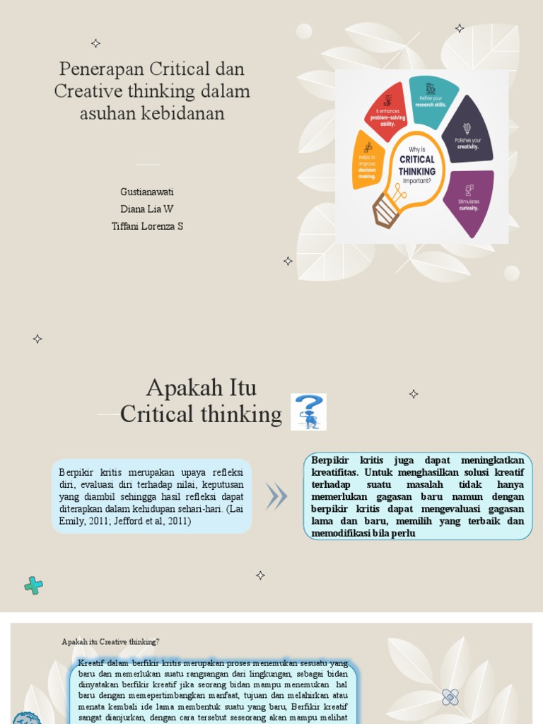 critical thinking kebidanan