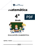 Evaluación Diagnóstica 4to Grado