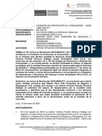 Resolución revoca sanción a bancos por cobertura de seguro de desgravamen