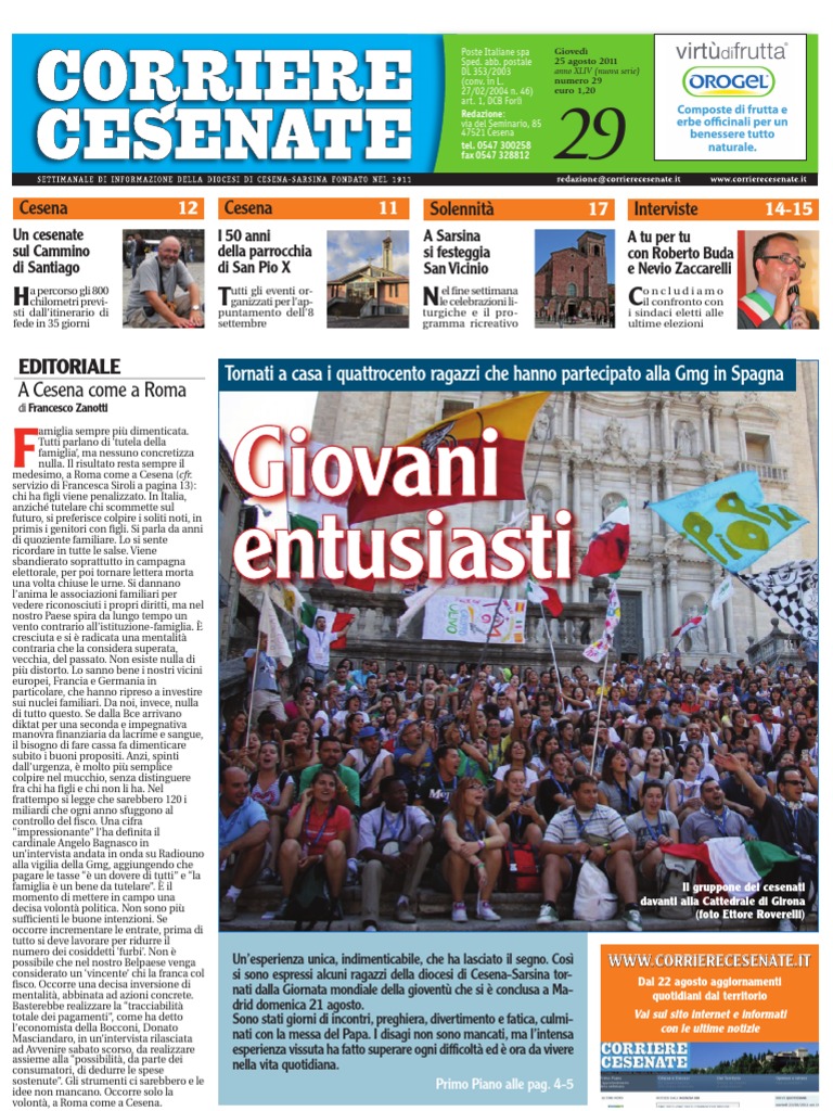 Corriere Cesenate 29-2011 | PDF, image size:768x1024