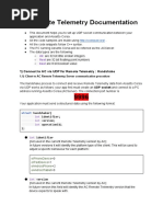 ACRemote Telemetry Documentation