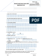 Application form for Sports Cluben-Pdf-en-si