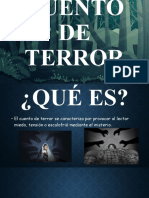 CUENTO DE TERROR - Apuntes