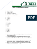 Soal Matematika Kelas 4 SD