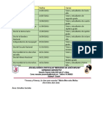 Fechas de Sociales 2021