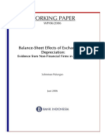 Balance-Sheet Effects of Exchange Rate Depreciation