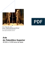 Arte Pré-Histórica da Galeria à Pré-História