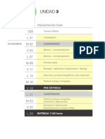 t3 U3 Calendario