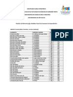 Lista de Substituição