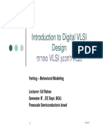 Verilog 5 Behavioral Modecndg