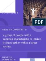 COMMUNITY