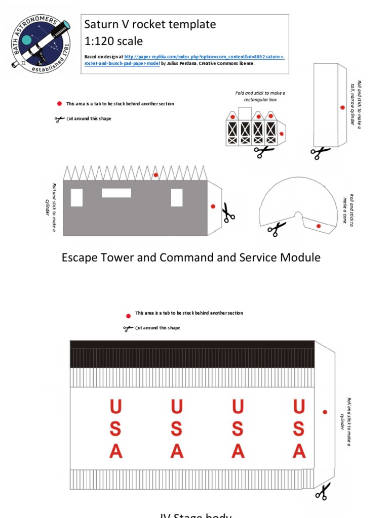 Saturn V 1-120 | PDF, image size:768x1024