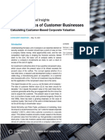 Economics of Customer Businesses