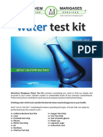 Potable Water Test Kit Simple Version