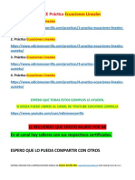 7 ENLACE Práctica Ecuaciones Lineales