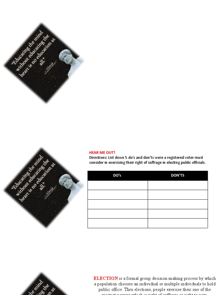 Election | PDF | Elections | Commission On Elections (Philippines)