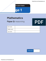 2018 KS2 SATs Scaled Score Thresholds | PDF