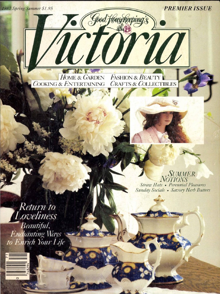 Victoria Magazine 1987 Spring/Summer | PDF | Coupon