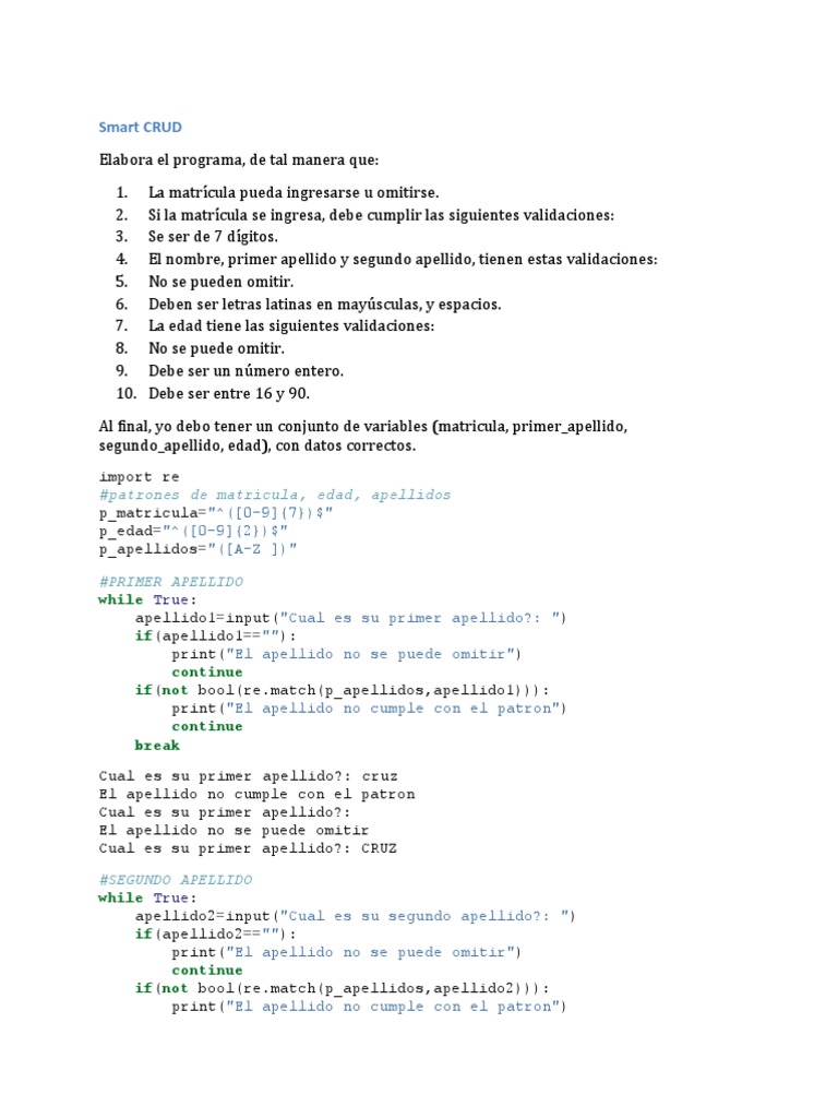 Actividad Crud | PDF | Crecimiento personal y profesional