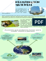 Infografia de La Contaminación Ambiental