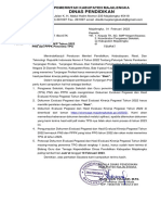 Surat Edar Pengumpulan SKP Tahun 2022 Penerima TPG (PNS-P3K)