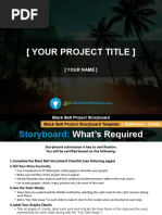 Black Belt Project Storyboard Template v3.2