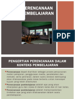 Perencanaan Pembelajaran