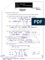 9th Sci Chemistry Full Portion Assignment 07-10-2022