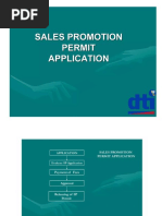 DTI Sales Promotion Permit Guidelines | PDF | Metro Manila | Business