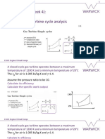 Gas Turbines Examples