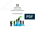 República de Angola Ministério Da Educação Faculdade de Administração e Negócios Tema: Contabilidade Geral