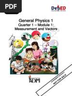 General Physics 1 Module 1