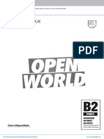 Open World B2 - Workbook