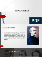 Proiect Vasile Alecsandri