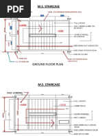 RCC Folded Staircase Design Details | PDF | Stairs | Architectural Elements