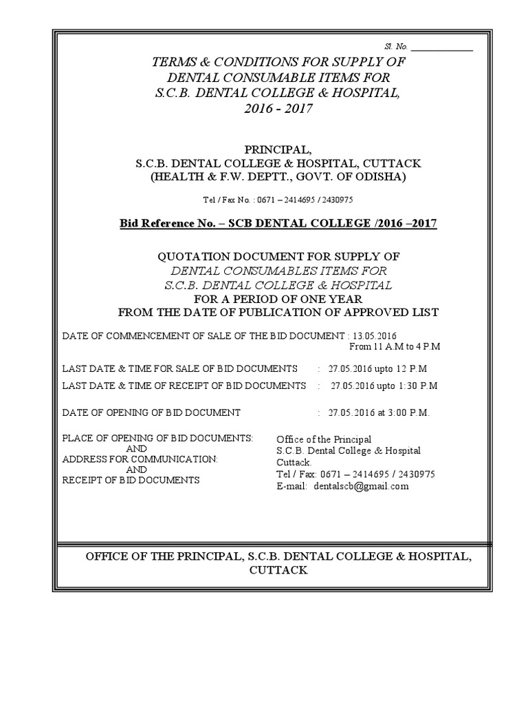 Tender Paper Dental Consumables201617 PDF Materials