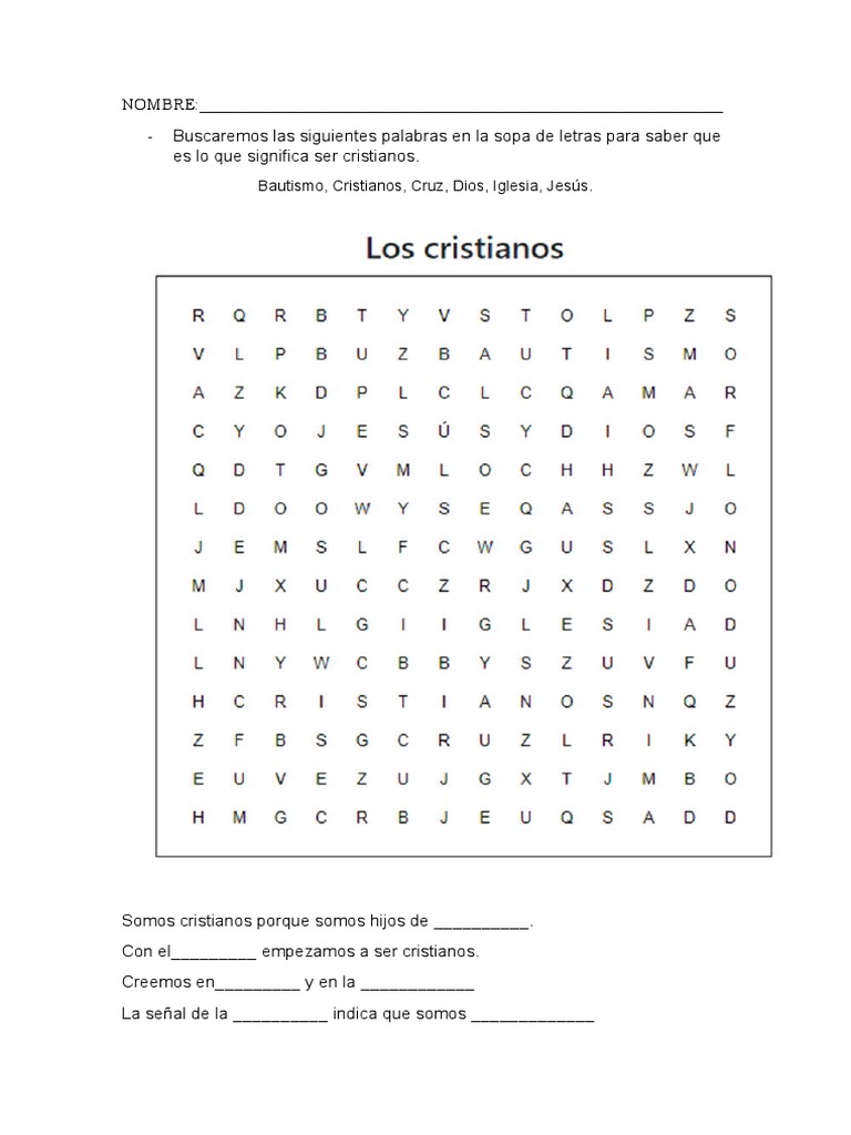 Formación Cristiana Básica | PDF