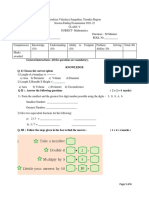 Class V-Maths-SP-Question Paper - SET 1