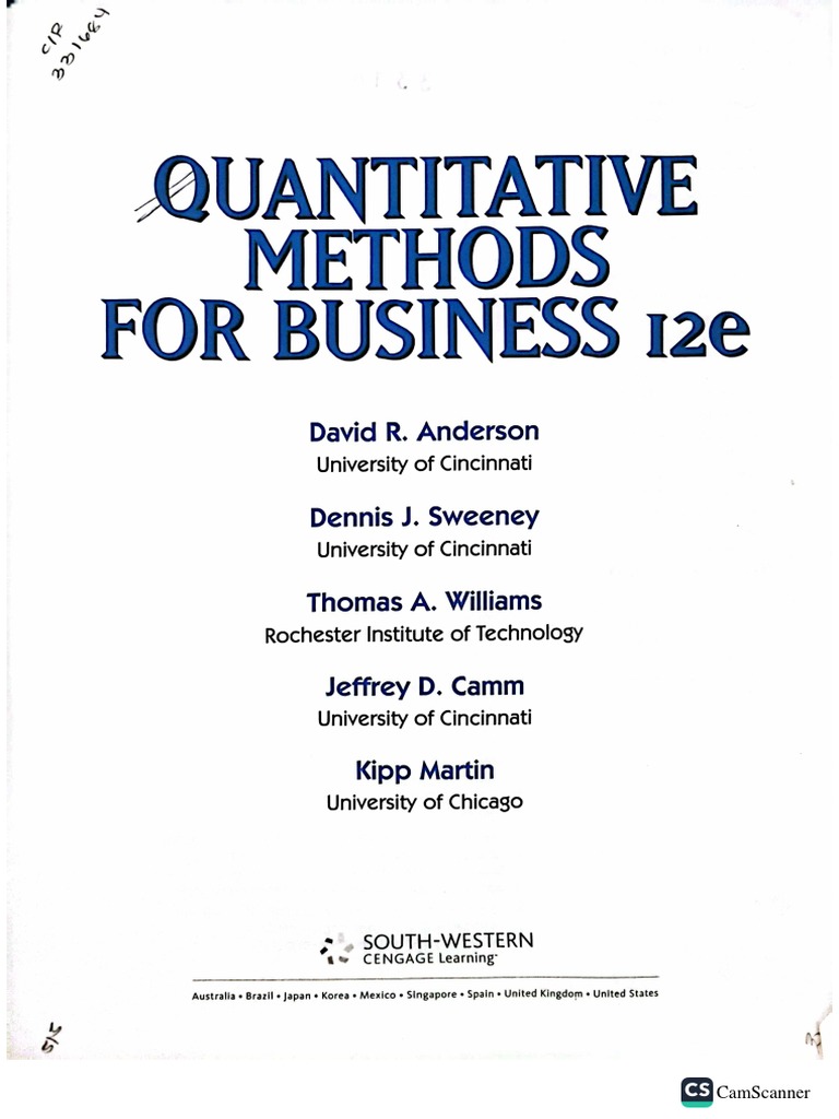 Management Science | PDF