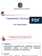 Tratamentos termoquímicos na UFRS