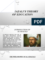 Al-Ghazali's Theory of Education