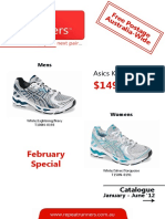 Catalogue - Asics and Brooks January - June 12