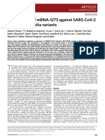 Effectiveness of Mrna-1273 Against Sars-Cov-2 Omicron and Delta Variants