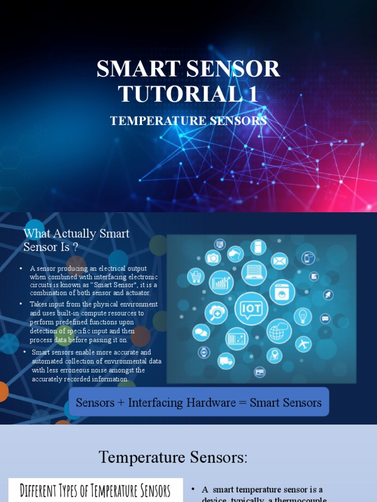 Smart Temperature Sensors Explained | PDF | Thermometer | Sensor