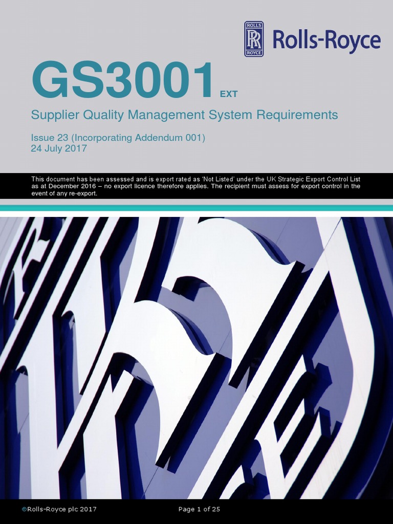 Gs3001 issue 23 inc addendum 001 pdf iso 9000 calibration