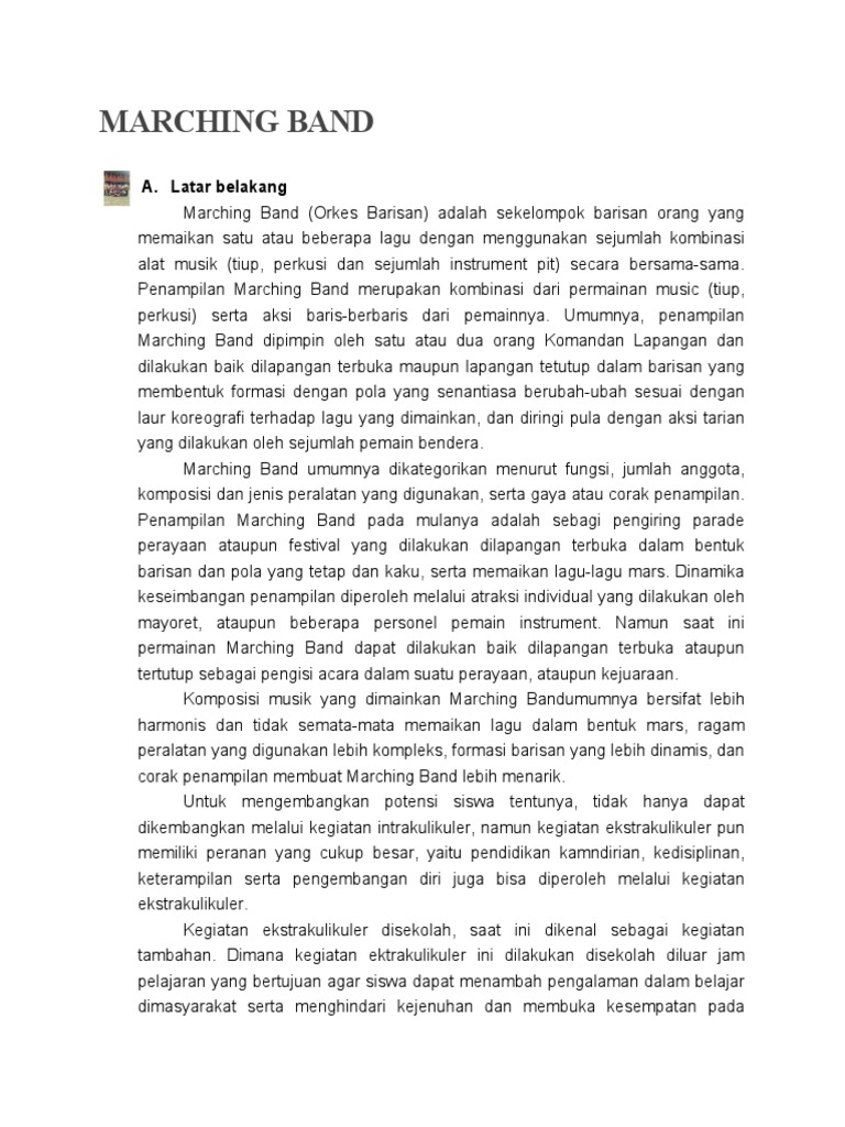 Marching Band PDF